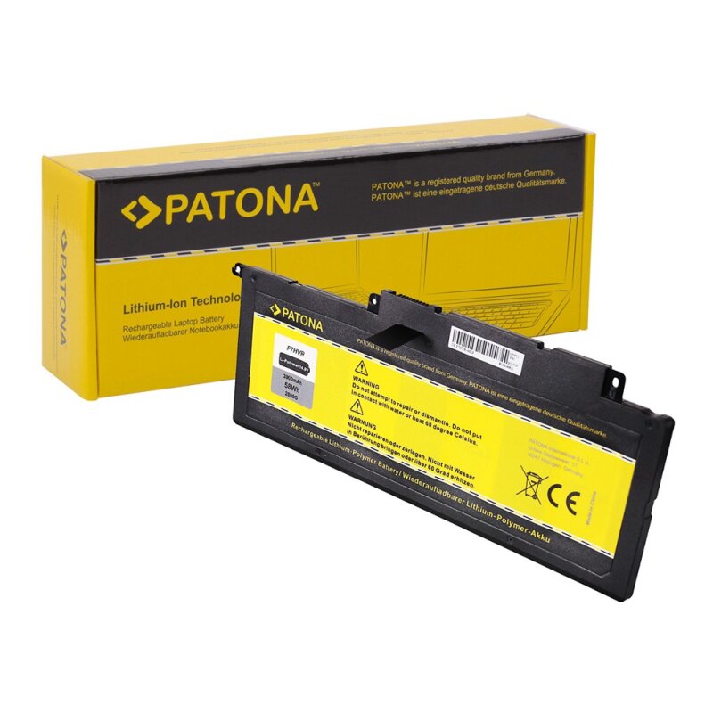 Akku f. Dell F7HVR T2T3J G4YJM 062VNH Inspiron 17 7737 15 7537 Serie Akku f. Dell F7HVR T2T3J G4YJM 062VNH Inspiron 17 7737 15 7537 Serie von PATONA