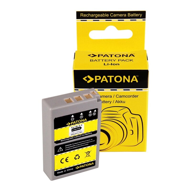 Akku f. Olympus PS-BLS-5 PEN EP3 E-P3 EPL2 E-PL2 EPL3 E-PL3 Akku f. Olympus PS-BLS-5 PEN EP3 E-P3 EPL2 E-PL2 EPL3 E-PL3 von PATONA