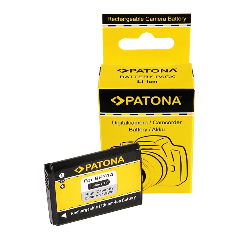 Akku f. Samsung BP70A ES ES65 ES-65 ES70 ES-70 BP70A PL PL100 PL-100 Akku f. Samsung BP70A ES ES65 ES-65 ES70 ES-70 BP70A PL PL100 PL-100 von PATONA