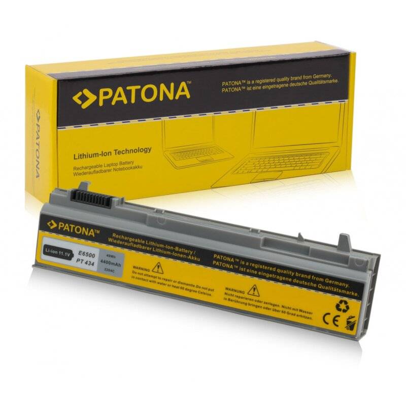 Akku kompatibel Dell E6400 E6500 must fit to E6410 W1193 von PATONA