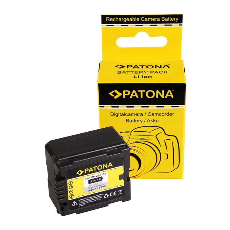 Akku kompatibel Panasonic VW-VBG130 HDC HDCDX1 HDC-DX1 HDCDX1EGS HDC-DX1EG-S Akku kompatibel Panasonic VW-VBG130 HDC HDCDX1 HDC-DX1 HDCDX1EGS HDC-DX1EG-S von PATONA