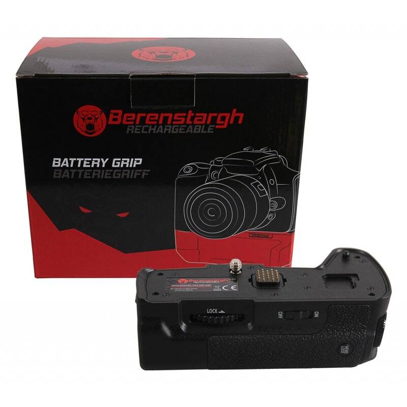 Berenstargh Batteriegriff für Panasonic DMW-BGG1RC G80 G85 für 1 x DMW-BLC12 Akku von PATONA