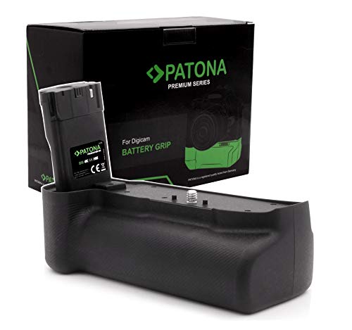 PATONA 1476 - Batteriegriff kompatibel mit bmpcc Blackmagic Pocket Cinema 4K 6K (Batteriefach für 3X LP-E6N) von PATONA