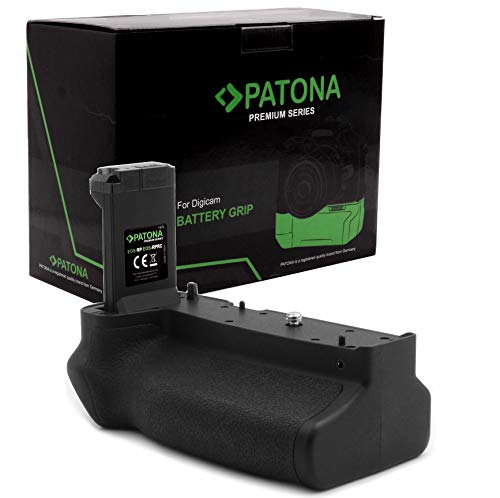 PATONA 1478 - Batteriegriff kompatibel mit Canon EOS RP R8 mit Fernauslöser (Batteriefach für 2X LP-E17) von PATONA