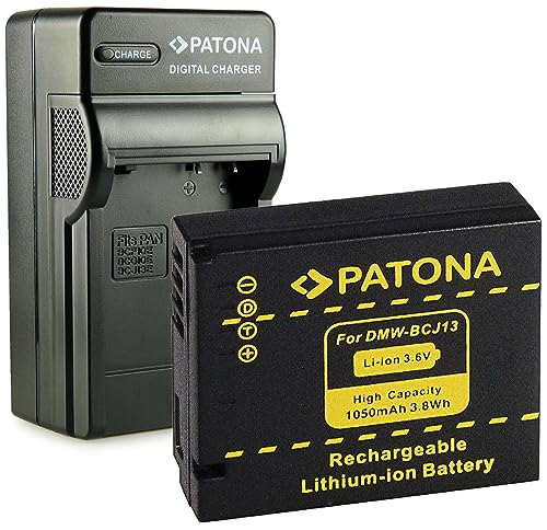 PATONA 3in1 Ladegerät + Akku DMW-BCJ13 kompatibel mit Panasonic Lumix DMC-LX5, DMC-LX7, Leica BP-DC10E, D-LUX 5, D-LUX 6 PATONA 3in1 Ladegerät + Akku DMW-BCJ13 kompatibel mit Panasonic Lumix DMC-LX5, DMC-LX7, Leica BP-DC10E, D-LUX 5, D-LUX 6 von PATONA