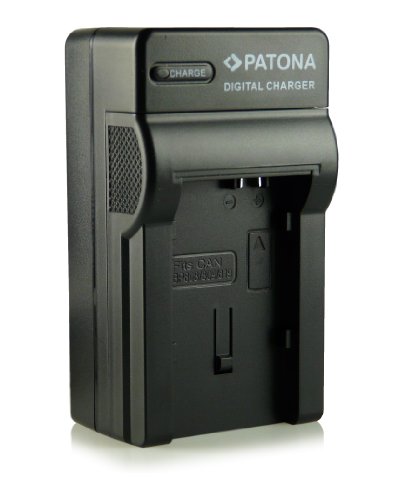 PATONA 3in1 Ladegerät für BP808, BP809, BP819, BP827 Akkus kompatibel mit Canon LEGRIA HF M300 M400 M406 HF S100 S200 von PATONA