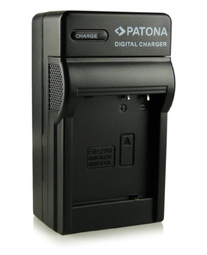 PATONA 4in1 Ladegerät für DMW-BLG10 DMW-BLG10E Akkus kompatibel mit Panasonic Lumix DMC-GF3 DMC-GF5 DMC-GF6 DMC-GX7 DMC-LX100 und weitere von PATONA