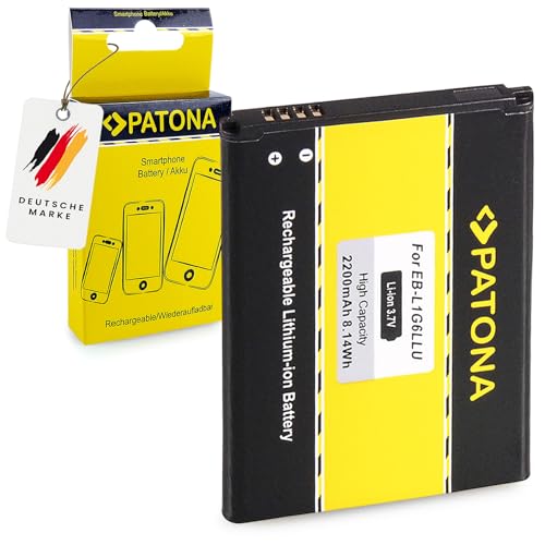 PATONA Smartphone Akku EB-L1G6LLU 2200mAh / 8.1Wh / 3.7V Ersatzakku Kompatibel mit Samsung GT-i9300 Galaxy S3, GT-i9305 Galaxy S3 LTE, i9308, i9300 von PATONA