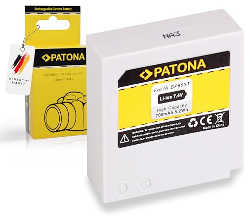 PATONA Akku IA-BP85ST Kompatibel mit Samsung HMX-H100 HMX-H1052 SC-HMX10 SC-HMX20 von PATONA