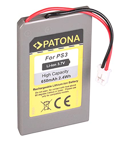 PATONA Akku ersetzt LIP1359, LIP1859, LIP1472 Kompatibel mit Playstation 3 PS3 Controller von PATONA