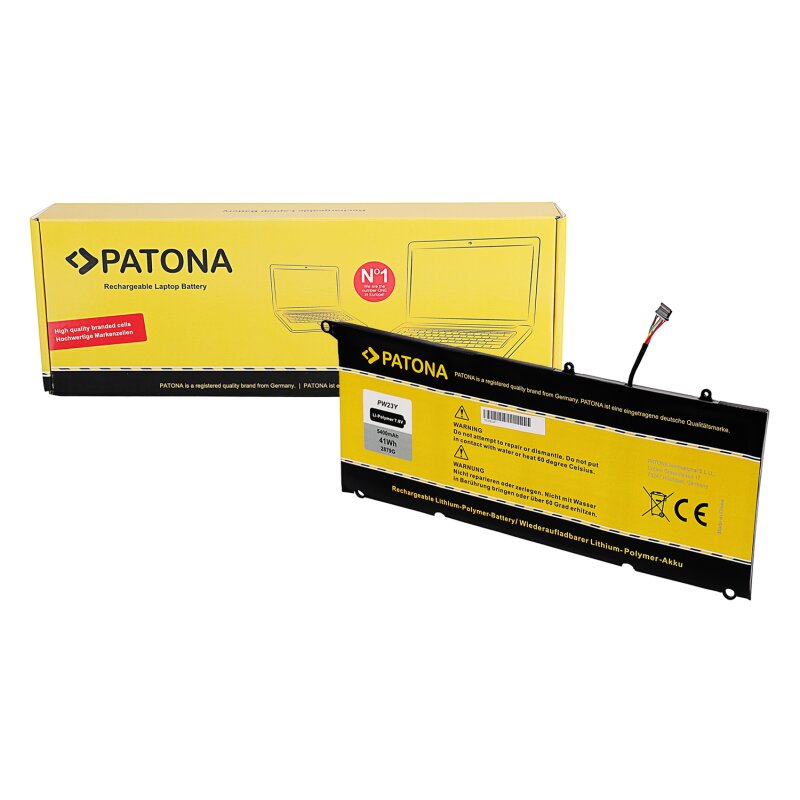PATONA Akku kompatibel Dell PW23Y XPS13 9360 7,6V PATONA Akku kompatibel Dell PW23Y XPS13 9360 7,6V von PATONA