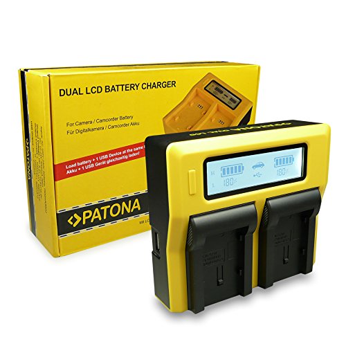 PATONA LCD Dual Ladegerät für BP-807 BP-808 BP-809 BP-819 BP-820 BP-827 BP-828 Akku Kompatibel mit Canon HG-21 HG-20 HF11 HF100 HF10 FS-100 FS-200 FS-305 FS-306 FS-307 FS-406 PATONA LCD Dual Ladegerät für BP-807 BP-808 BP-809 BP-819 BP-820 BP-827 BP-828 Akku Kompatibel mit Canon HG-21 HG-20 HF11 HF100 HF10 FS-100 FS-200 FS-305 FS-306 FS-307 FS-406 von PATONA
