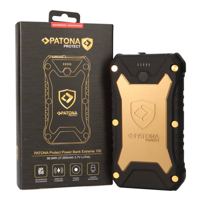 PATONA PROTECT Power Bank Extreme 100 PD65W 27.000mAh von PATONA