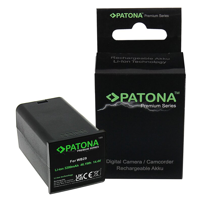 PATONA Premium Akku f. Godox AD200 AD200 Pro WB29 PATONA Premium Akku f. Godox AD200 AD200 Pro WB29 von PATONA