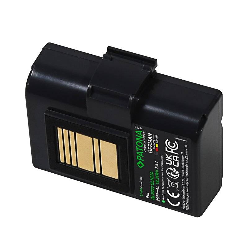 PATONA Premium Akku für Zebra QLN320 BTRY-MPP-34MA1-01 von PATONA