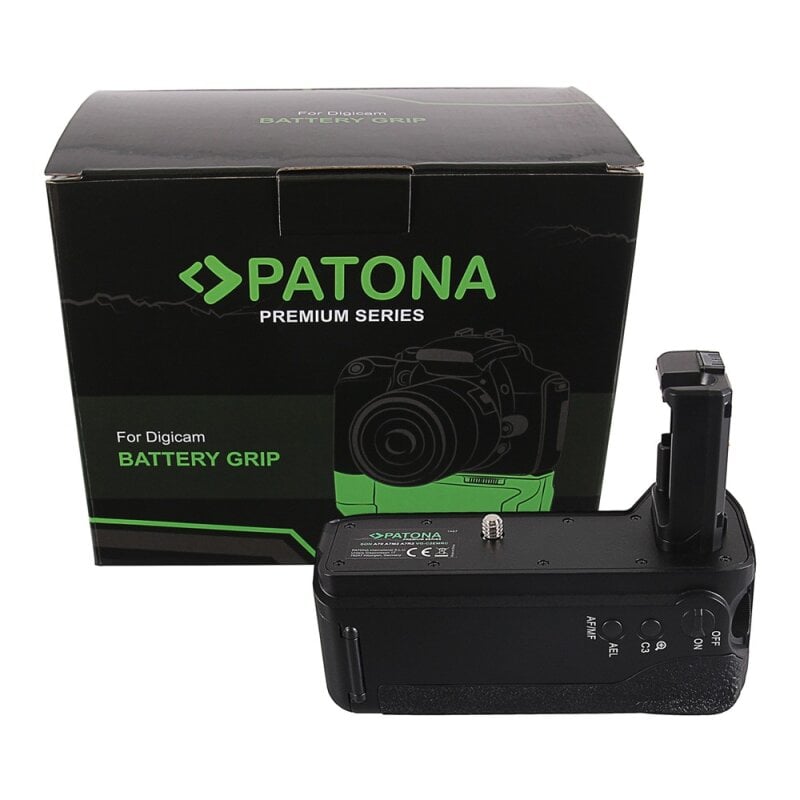 PATONA Premium Batteriegriff f. Sony A7 II, A7M2 A7R2 VG-C2EMRC f. 2 x NP-FW50 Akkus von PATONA
