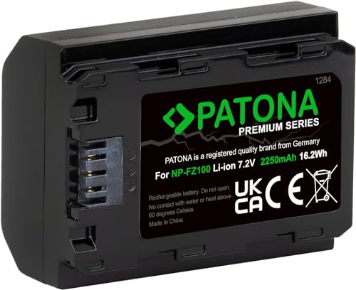 PATONA Premium NP-FZ100 Kamera Akku (2250mAh) mit Infochip - von PATONA