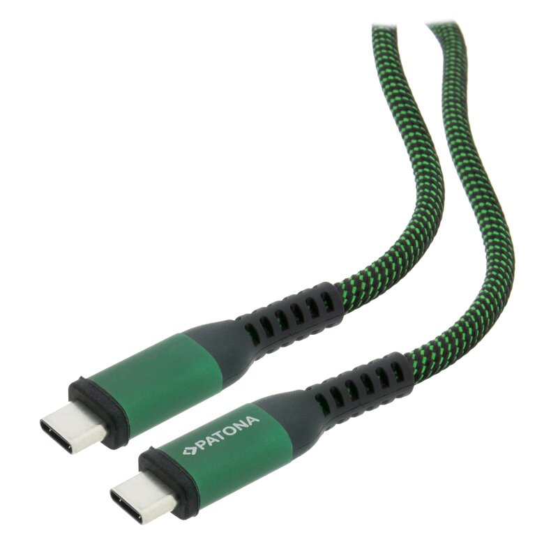 PATONA Premium PD 100W USB-C auf USB-C Kabel 100cm PATONA Premium PD 100W USB-C auf USB-C Kabel 100cm von PATONA
