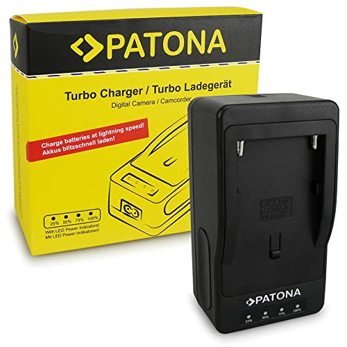 PATONA Turbo Ladegerät Kompatibel mit Sony NP-FM500H NP-F970 NP-F980 NP-F960 NP-F950 NP-F930 NP-F750 NP-F550 NP-FM30 NP-FM50 NP-FM70 NP-FM90 NP-QM51 NP-QM71 NP-QM91D Akkus PATONA Turbo Ladegerät Kompatibel mit Sony NP-FM500H NP-F970 NP-F980 NP-F960 NP-F950 NP-F930 NP-F750 NP-F550 NP-FM30 NP-FM50 NP-FM70 NP-FM90 NP-QM51 NP-QM71 NP-QM91D Akkus von PATONA