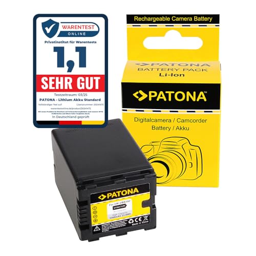 PATONA VW-VBN390 Akku 3300mAh 7.2V Ersatzakku kompatibel mit Panasonic HDC-SD800 SD900 SD909 TM900 HS900 HC-X800 HC-X810 HC-X900 HC-X900M HC-X909 HC-X910 HC-X920 VWVBN390 VBN-390 VBN 390 PATONA VW-VBN390 Akku 3300mAh 7.2V Ersatzakku kompatibel mit Panasonic HDC-SD800 SD900 SD909 TM900 HS900 HC-X800 HC-X810 HC-X900 HC-X900M HC-X909 HC-X910 HC-X920 VWVBN390 VBN-390 VBN 390 von PATONA