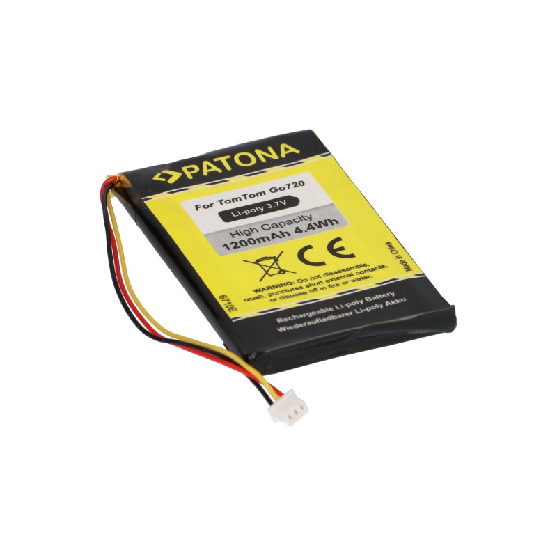 PATONA kompatibel TomTom Go 520 530 630 720 730 920 930 530 Live 630 Live PATONA kompatibel TomTom Go 520 530 630 720 730 920 930 530 Live 630 Live von PATONA
