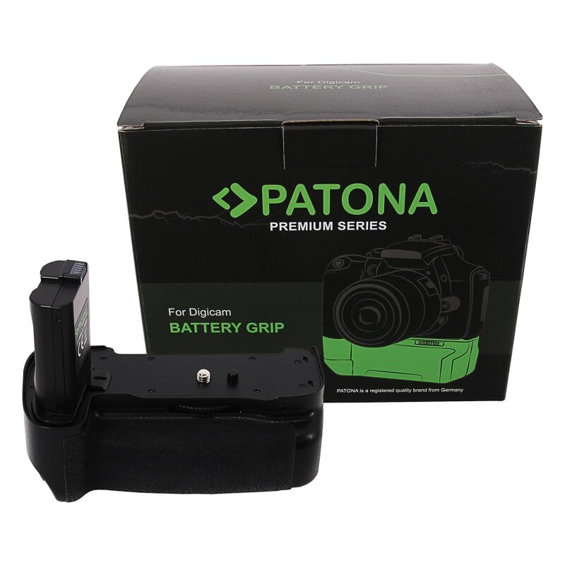 Premium Batteriegriff MB-780 für Nikon D780 für 2 x EN-EL15b Akku inkl. Fernbedienung von PATONA