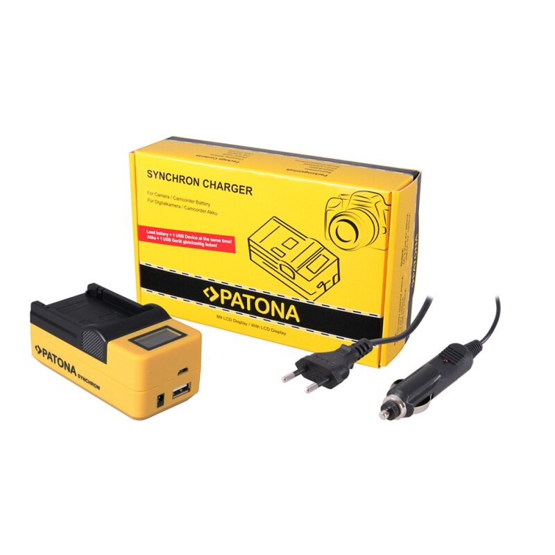 Synchron USB Ladegerät f. Aiptek Ordro ORD NP-170 HD Hero 084-07042L-062 AHD 2 AHD H23 Synchron USB Ladegerät f. Aiptek Ordro ORD NP-170 HD Hero 084-07042L-062 AHD 2 AHD H23 von PATONA
