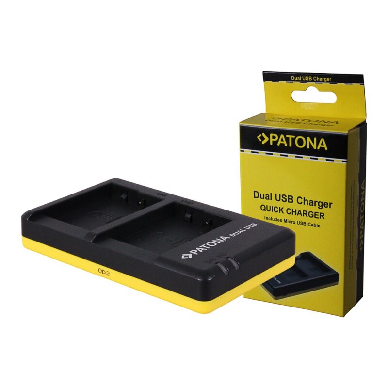 USB Dual Schnell-Ladegerät für Akku Panasonic DMW BLG10 USB Dual Schnell-Ladegerät für Akku Panasonic DMW BLG10 von PATONA