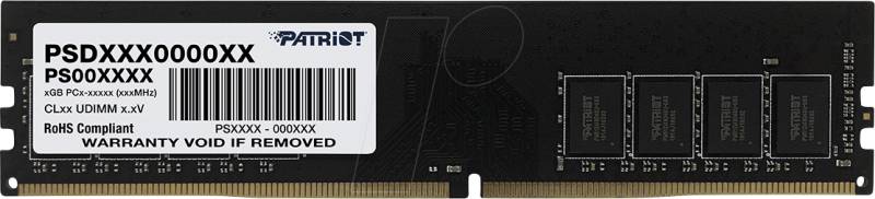 40PA1632-1022SL - 16 GB DDR4 3200 CL22 Signature Line von PATRIOT MEMORY