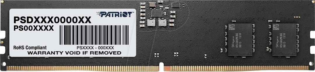 50PA0852-1042SL2 - 8 GB DDR5 5200 CL42 Signature Line Double-sided 50PA0852-1042SL2 - 8 GB DDR5 5200 CL42 Signature Line Double-sided von PATRIOT MEMORY