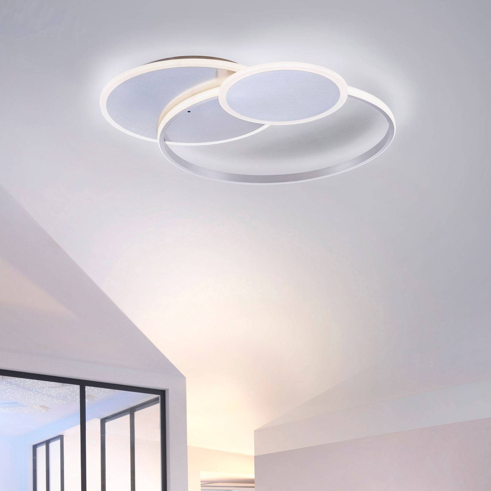 LED-Deckenleuchte Emilio mit Fernbedienung, rund LED-Deckenleuchte Emilio mit Fernbedienung, rund von PAUL NEUHAUS