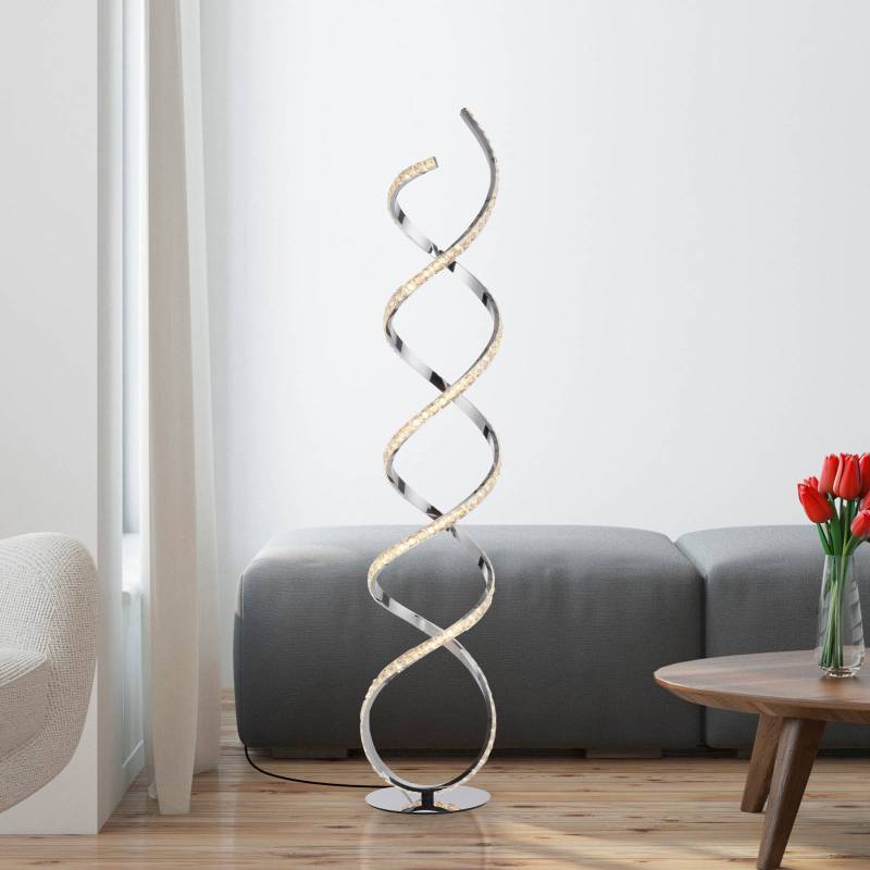 Paul Neuhaus LED-Stehleuchte Kiribi, Metall, 140 cm, dimmbar von PAUL NEUHAUS