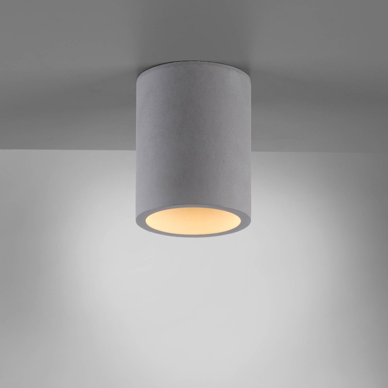 Paul Neuhaus Deckenlampe Eton, grau, Beton, Ø 11 cm, GU10 Paul Neuhaus Deckenlampe Eton, grau, Beton, Ø 11 cm, GU10 von PAUL NEUHAUS