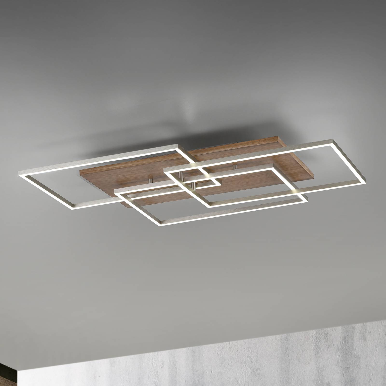 Paul Neuhaus Palma LED-Deckenlampe CCT Rahmen von PAUL NEUHAUS