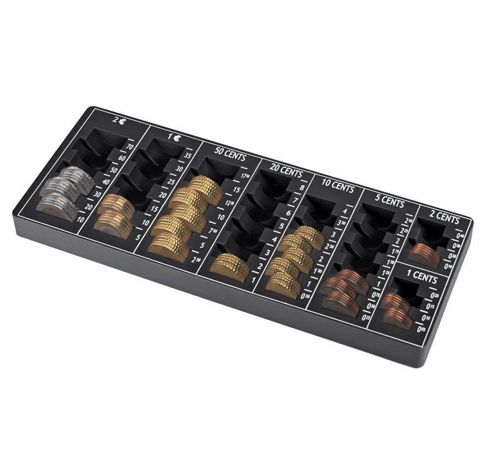 PAVO Geldkassette pavo 8041077 Zählbrett EURO 12 inch schwarz Kunststoff-Gehäuse PAVO Geldkassette pavo 8041077 Zählbrett EURO 12 inch schwarz Kunststoff-Gehäuse von PAVO