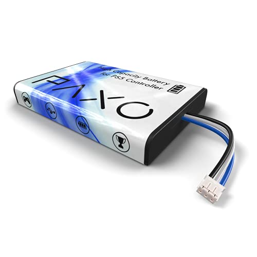 High-Performance Li-Ionen Akku 2600mAh für PS5 Controller, 66% mehr Ausdauer (Kapazität), PS5 Controller Tuning von PAXO