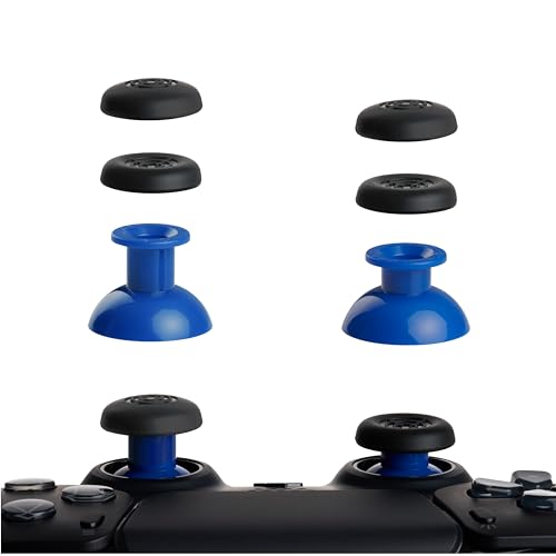 PAXO ® SmartSticks | Professionelle PS5 Controller Thumbsticks, Soft, griffig & stylisch | Fester Sitz, patentiertes Schnellwechselsystem, Analogsticks, PS5 Blau von PAXO