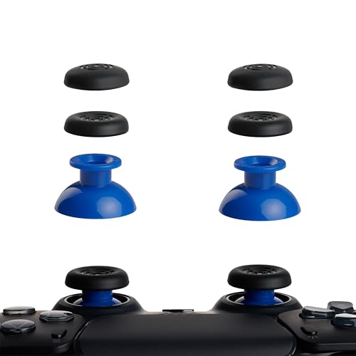 PAXO ® SmartSticks | Professionelle PS5 Controller Thumbsticks, Soft, griffig & stylisch | Fester Sitz, patentiertes Schnellwechselsystem, Analogsticks, PS5 Blau von PAXO