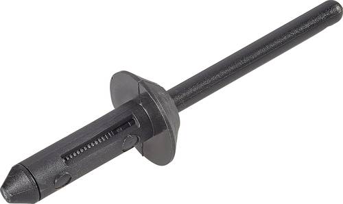 PB Fastener 301-9124-1010 Spreizniete Loch-Ø 5mm Schwarz von PB Fastener