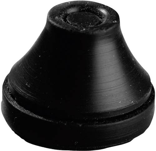 PB Fastener MF-M12-EG Kabeldurchführung Klemm-Ø (max.) 5mm Plattenstärke (max.) 4mm EPDM Grau von PB Fastener