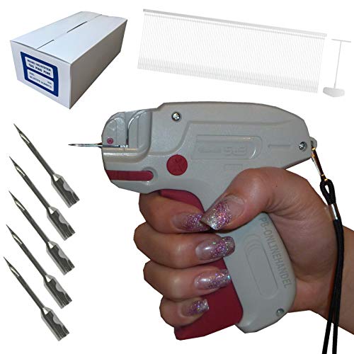 Etikettierpistole Banok 503X FEIN [SET 4] + 10.000 Micro-Heftfäden + 5 Ersatznadeln Etikettiergerät Tag Gun | PB-Onlinehandel von PB-Onlinehandel