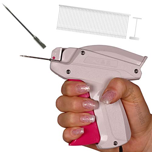 Etikettierpistole SF-9FL FEIN 'Heavy Duty' EXTRA LANGE Nadel [Set 1] + 1.000 Classic-Heftfäden + 1 Ersatznadel extra lang + stark Etikettiergerät Tag Gun | PB-Onlinehandel von PB-Onlinehandel