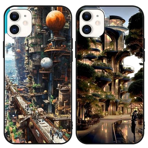2 Stück Handyhülle für Samsung Galaxy S20 FE(4G 5G)/S20 Lite Hülle 6.5'', Anime Japanische Art Manga Anime Modern Ästhetik mit Motiv Designs Case Schutzhülle Stoßfest TPU Weich Ultra Dünn Cover -02 von PBNDJVG