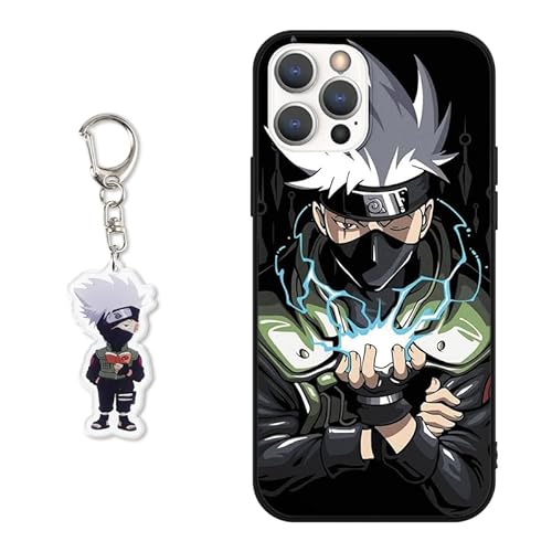 PBNDJVG Handyhülle für iPhone 11 Hülle 6.1 Zoll, Anime Naruto Kakashi Mit Schlüsselbund Muster Design Manga Case Cartoons Schutzhülle TPU Silikon Charmant Für Jungen Frau Karikatur, 02 von PBNDJVG