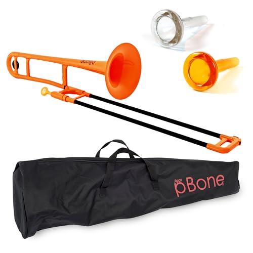 pBone PBONE1-O Kunststoff Posaune orange von PBONE