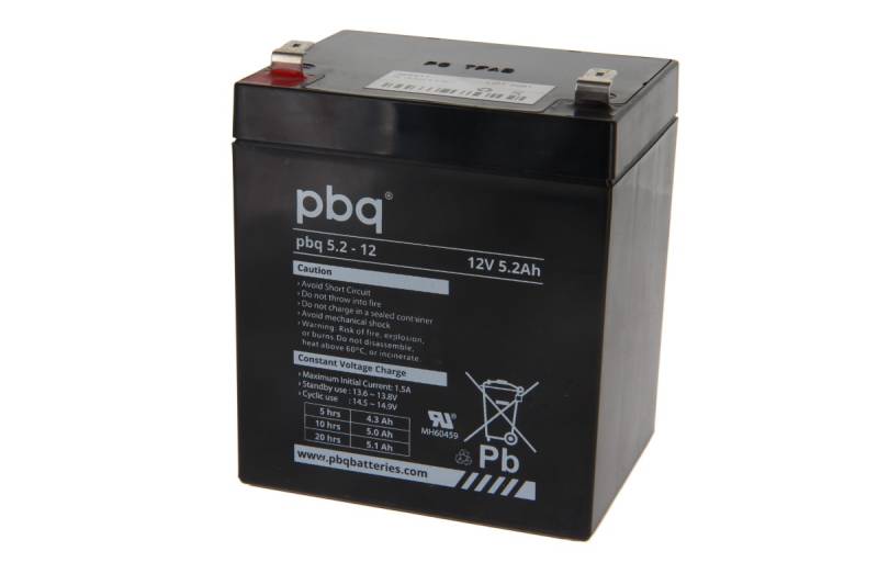 PBQ Bleiakku 5,2-12  12.0V 5.2Ah von PBQ