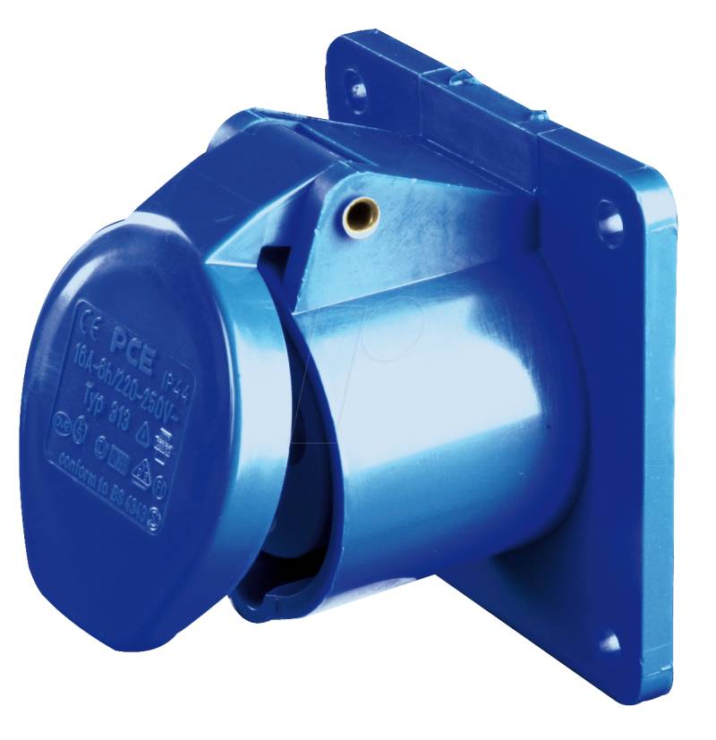 CEE-DOSE ST2-16 - CEE-Anbausteckdose, 3-polig, 230V, 16A, blau von PC ELECTRIC