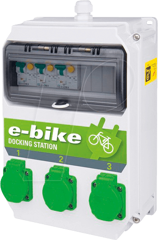 PCE 9134248 - E-Bike Dockingstation, 3 Anschlüsse von PC ELECTRIC