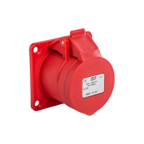 PC ELECTRIC 03312 Grundlagen gerade niedrige Spannung, Code Stunde 6 IP44 – 16 a-3p + t-380/415 V von PC Electric