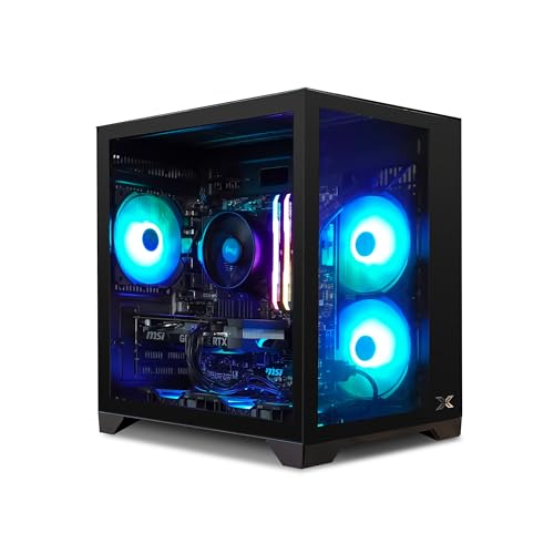 PC GAMING Gamer PC Aqua 4060 Black - AMD - XIGMATEK Aqua M Gehäuse Schwarz - MSI B550M-PRO VDH WiFi - Corsair Vengeance SL 2X8GB DDR4 3600 - Corsair MP600 1TB PCI 4.0 - Windows 11 Pro von PC GAMING